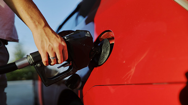 filling car with petrol