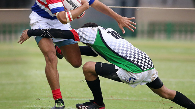 People playing rugby