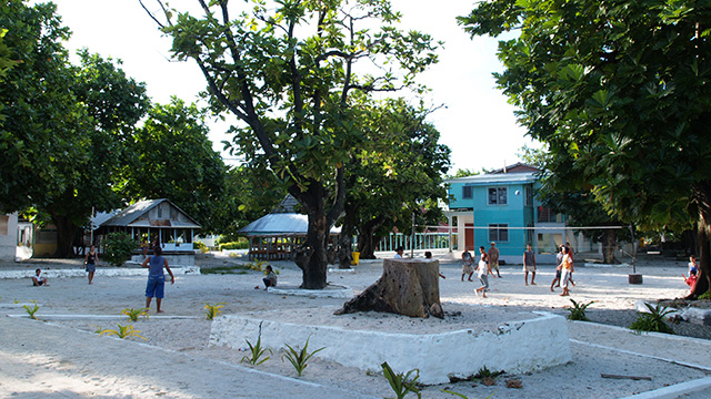 village square in Tokelau